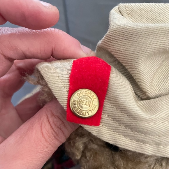 Teddy Bear The Brass Button Collectables TANNER Toy - Picture 9 of 11